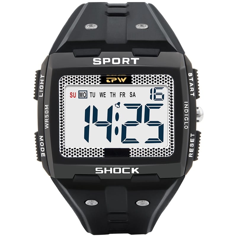 Big Display Waterproof Sports Watch