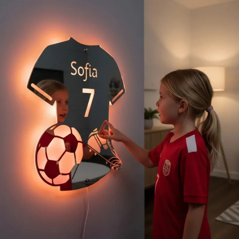 Glowing LED Running Jacket with Customizable Lights