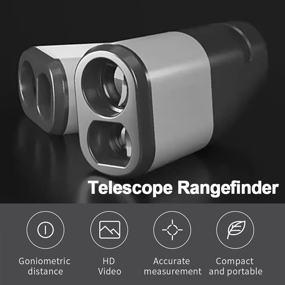 High Definition Zoom Monocular with Distance Finder