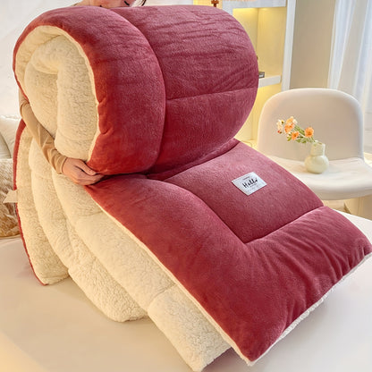 Cozy Plush Fleece Duvet Cover for Cold Winter Nights