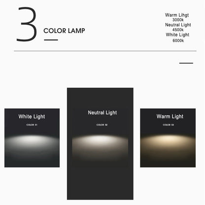 Compact LED Table Lamp with Nightlight
