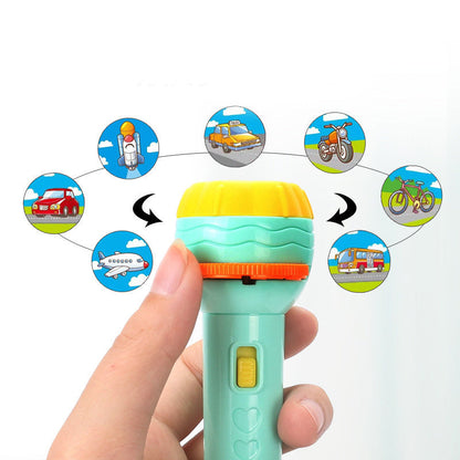Cool LED Handheld Flashlight Projector