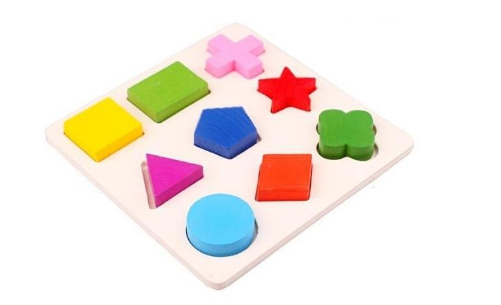 Learning Wooden Puzzle Blocks Toy