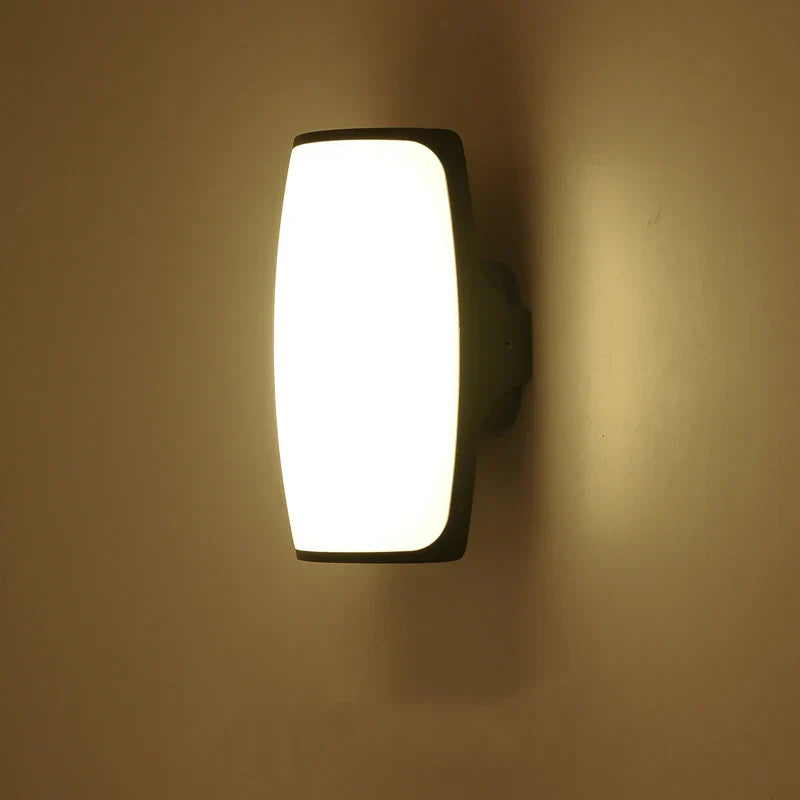 Weatherproof Black Outdoor LED Wall Lantern