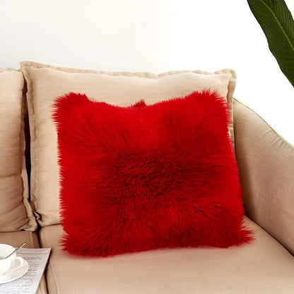 Plush Sofa Pillow Covers