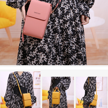 Spacious Stylish Crossbody Smartphone Pouch