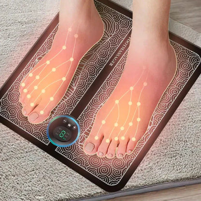 Electric Foot Massager with Rolling Nodes