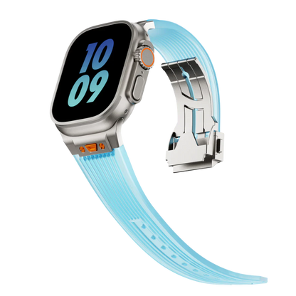 Clear Flexible Apple Watch Strap