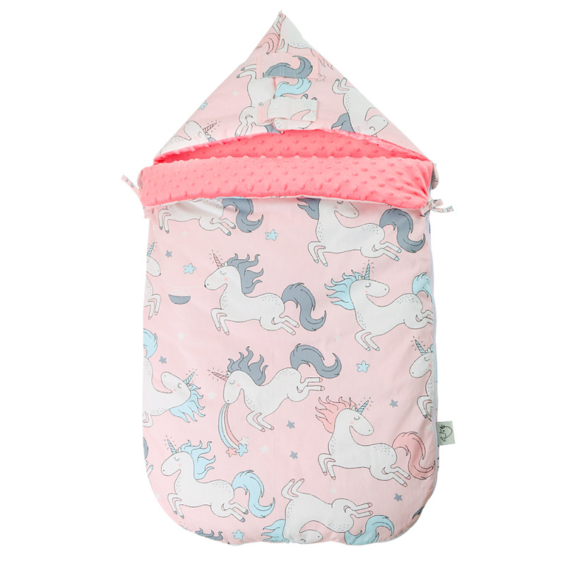 Soft Baby Sleep Sack with Hooded Blanket