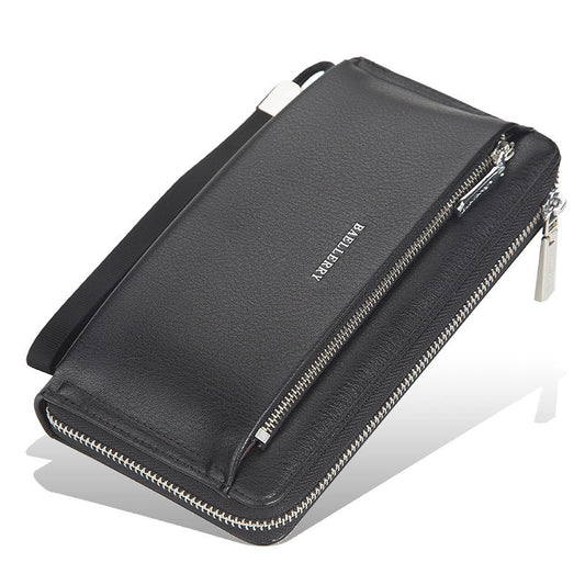 Big Capacity Leather Men's Wallet - Luxicro