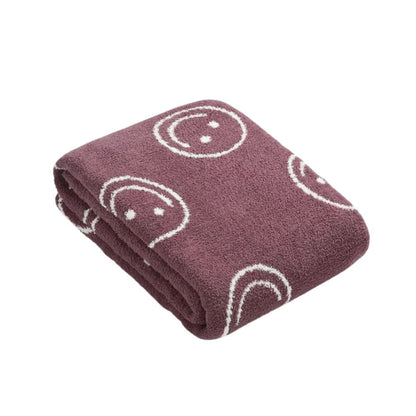 Fun Happy Soft Throw Blanket