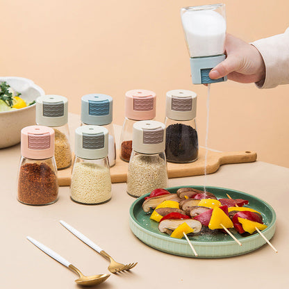 Classic Glass Kitchen Spice Jar