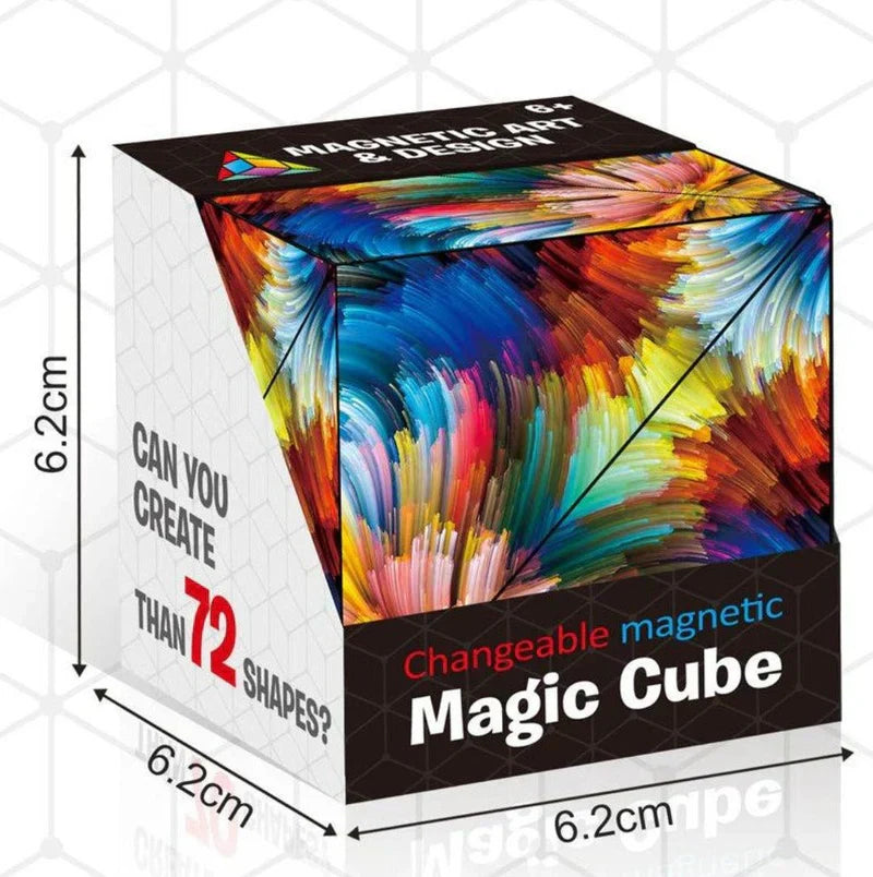Colorful Magnetic Block Construction Toy Cube