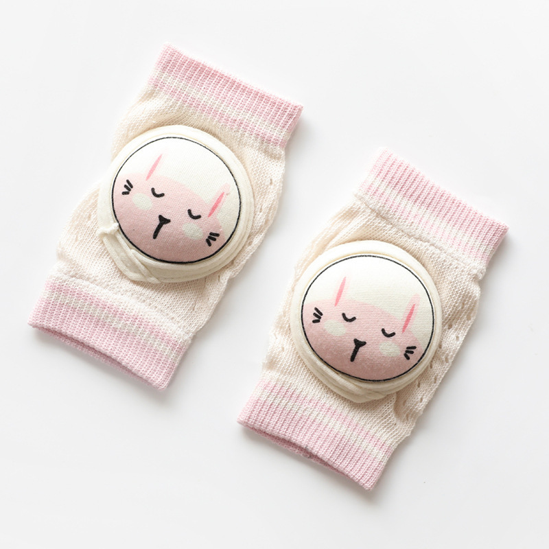 Cushioned Infant Knee Guards for Crawlers with Non Slip Protection