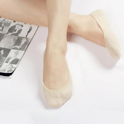 Anti Slip Clear Ankle Socks