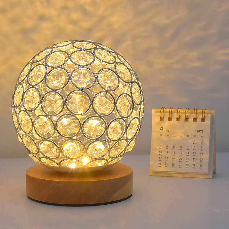 Portable LED Table Lamp with USB Rechargeable Soft Light