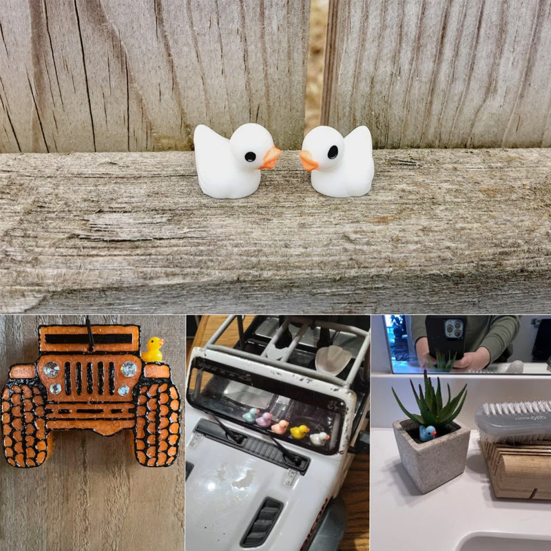 Cute Miniature Rubber Duck Decoration