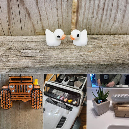 Cute Miniature Rubber Duck Decoration