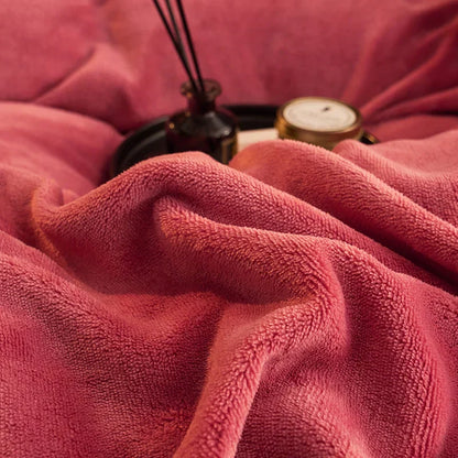 Plush Microfiber Winter Duvet Cover Set
