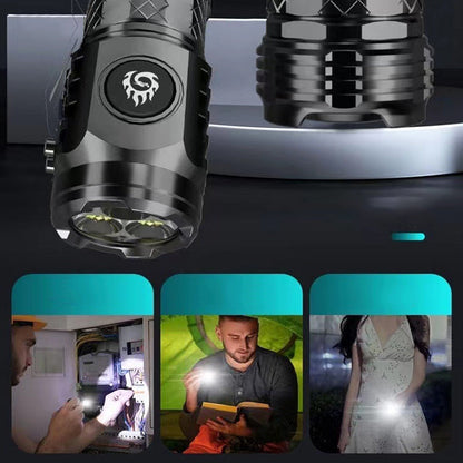 Small LED Flashlight with Colorful Style