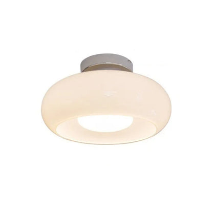 Soft Glow Pendant Lamp with Warm Amber Shade