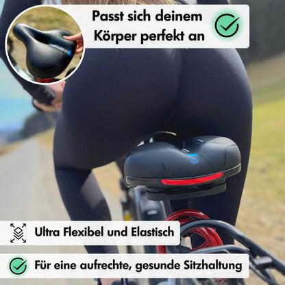 Comfortable Cloud Gel Bike Seat Cushion