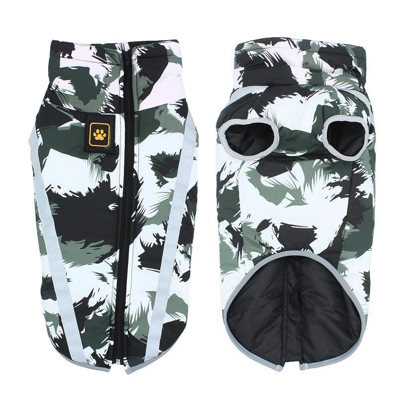 Warm Insulated Dog Jacket for Cold Weather