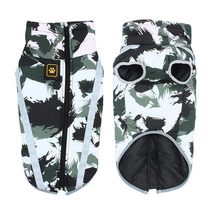 Warm Insulated Dog Jacket for Cold Weather