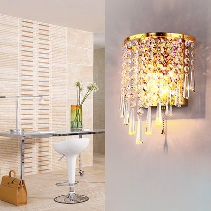 Luxurious Metal Sparkle Wall Light