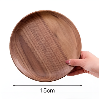 Natural Wooden Serving Plate