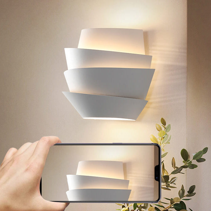 Contemporary Iron Double Head Wall Lamp