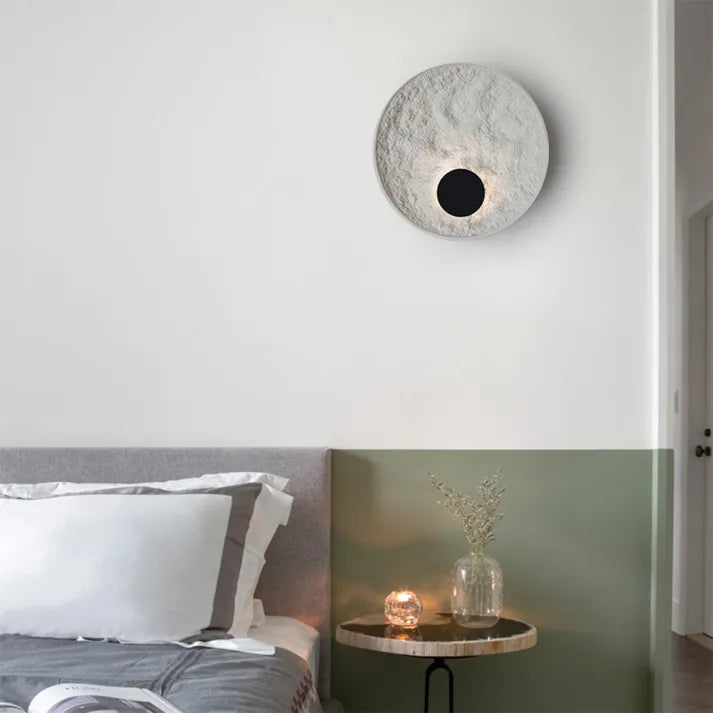 Round Glass Globe Wall Light