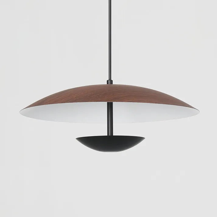 Modern Hanging Light Double Layer Metal Shade