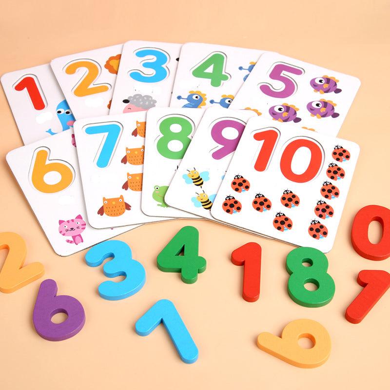 Educational Number Counting Blocks Toy
