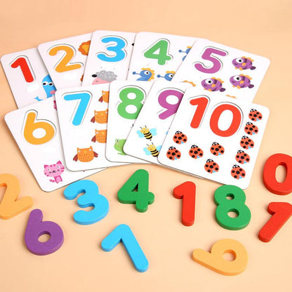 Educational Number Counting Blocks Toy