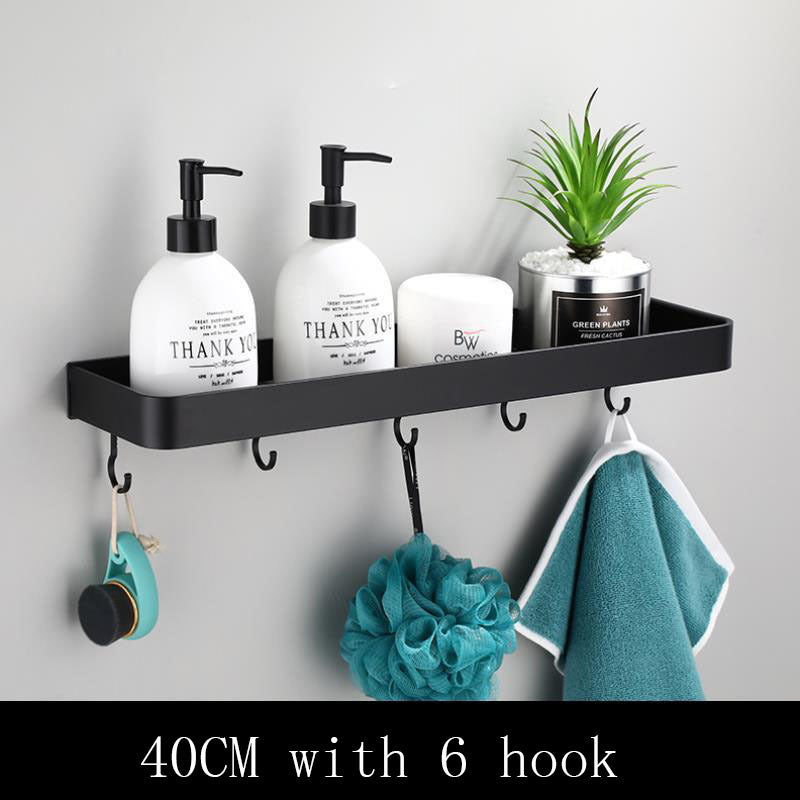 Stylish Metal Wall Mount Storage Rack