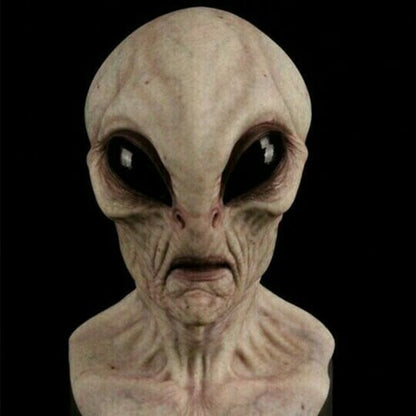 Spooky Alien Latex Halloween Costume Mask
