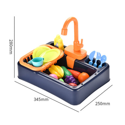 Colorful Kids Play Kitchen Water Table