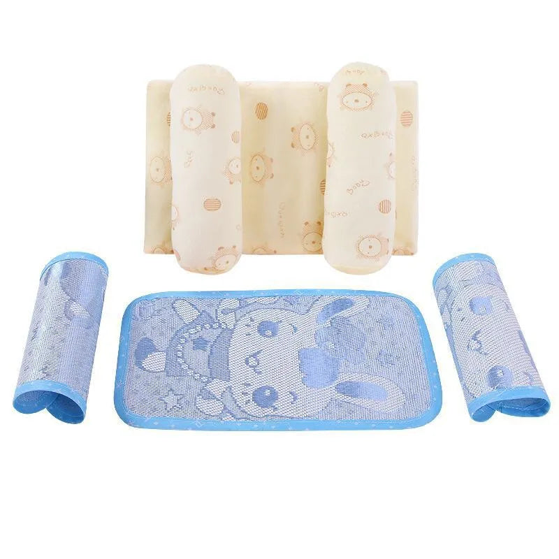 Breathable Infant Head Support Pillow Set