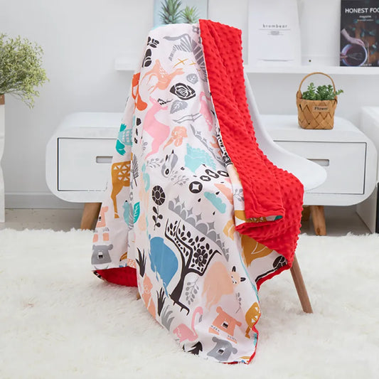 Cozy Cotton Baby Blanket for Newborns - Luxicro