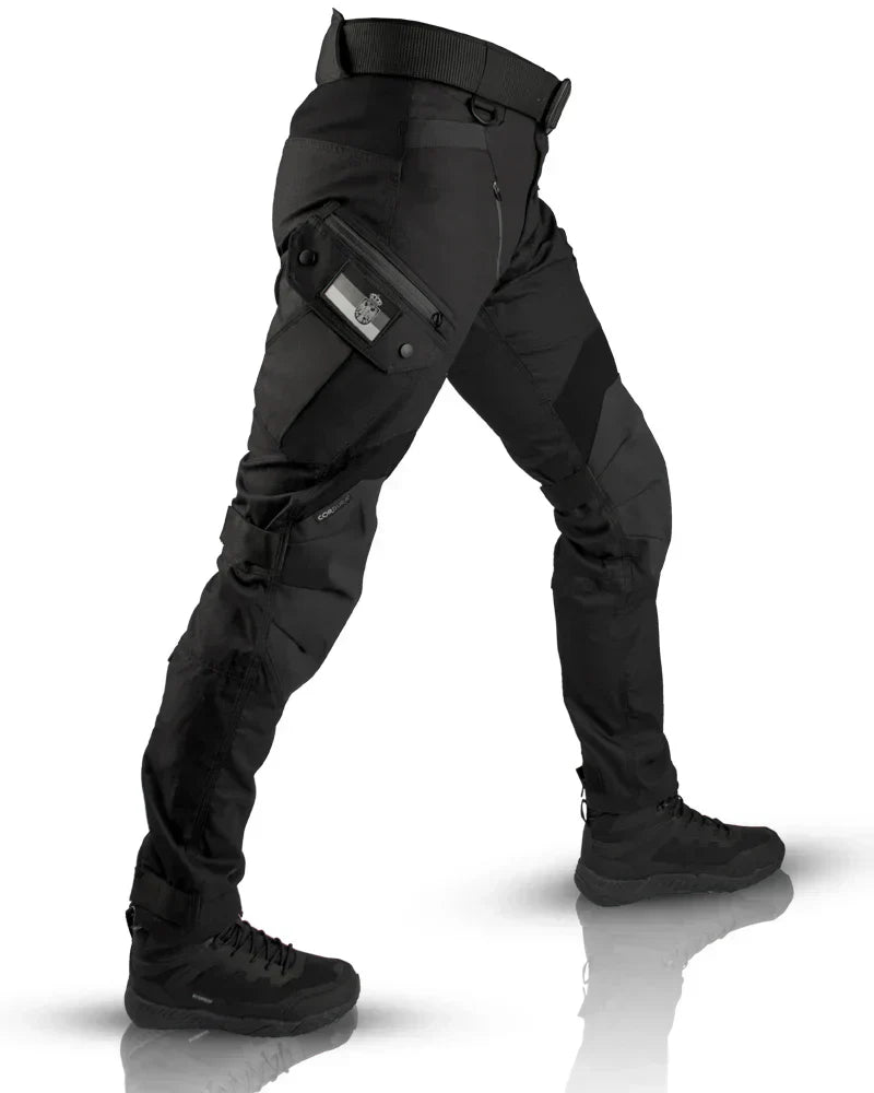 Men's Slim Fit Cargo Trousers - Luxicro