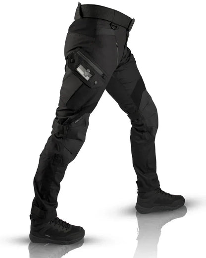 Men's Slim Fit Cargo Trousers - Luxicro