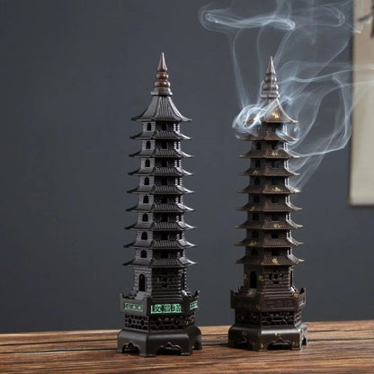 Elegant Glass Tabletop Incense Burner - Luxicro