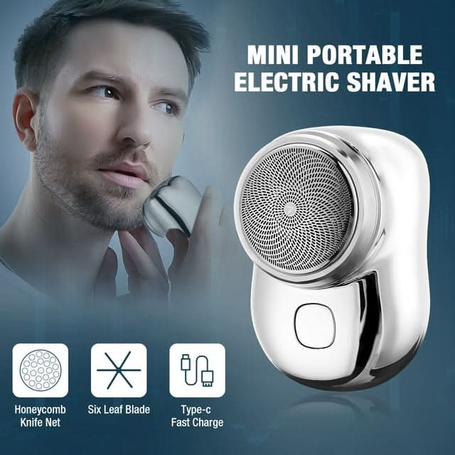 Compact Waterproof Shaving Razor