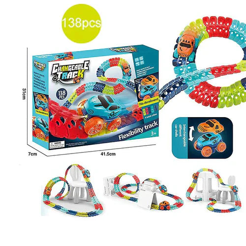 Fun Childrens Racing Car Track Set