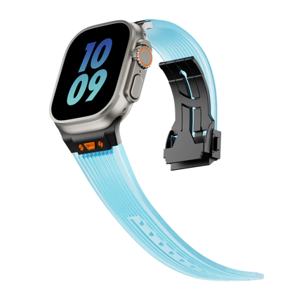 Clear Flexible Apple Watch Strap