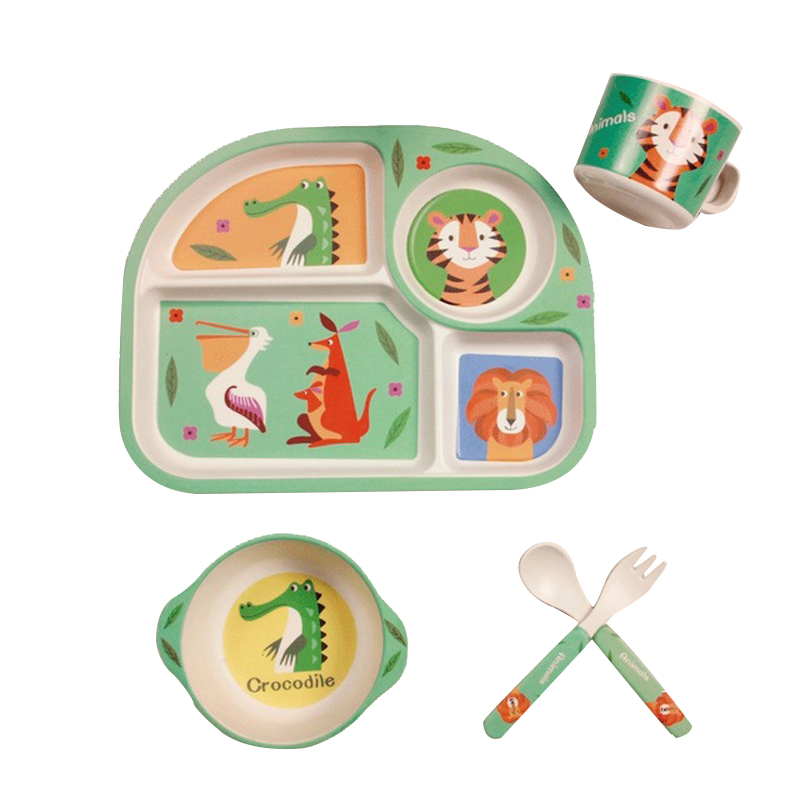 Adorable Kids Cloud Dinnerware Set with Tools