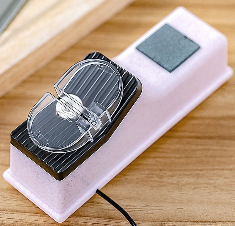 Fast Knife Sharpener with 6 Extra Grinding Wheels