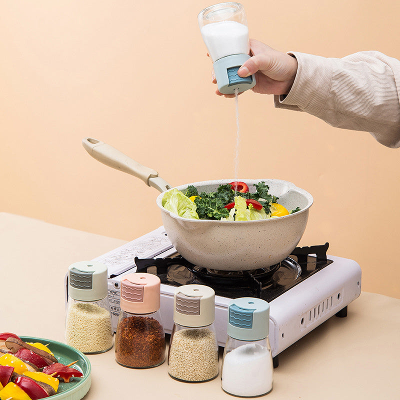 Classic Glass Kitchen Spice Jar