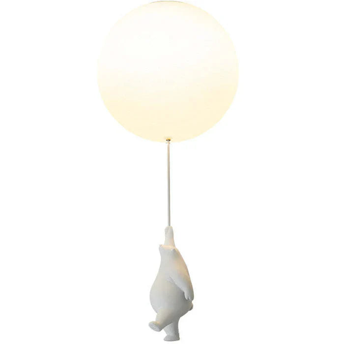 Cute Kids Cloud Lamp with Bear Design